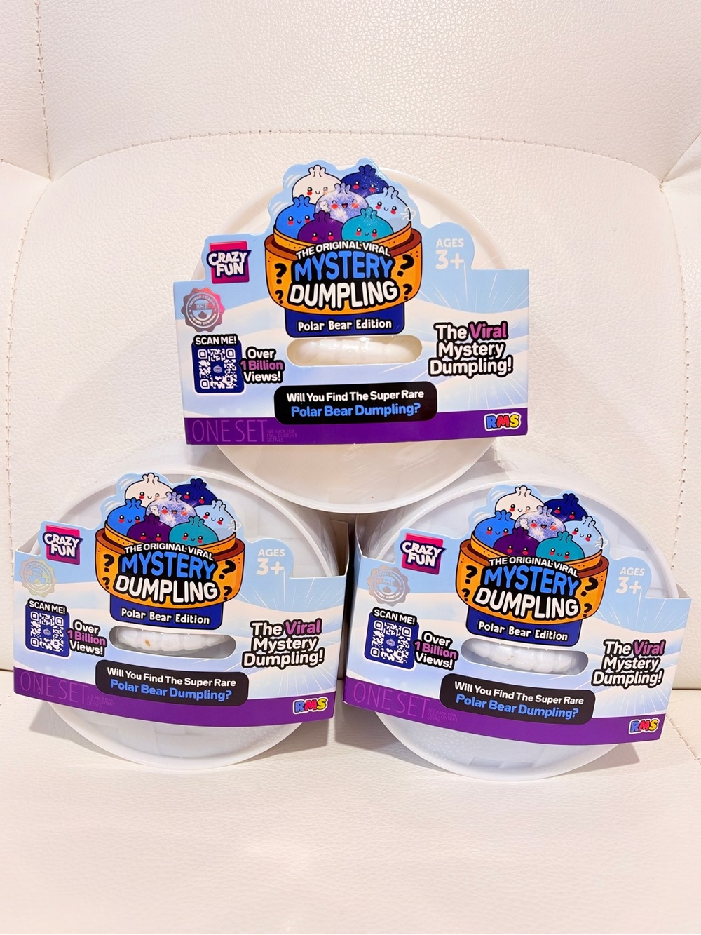 RMS The Mystery Dumpling Polar Bear Edition 3x